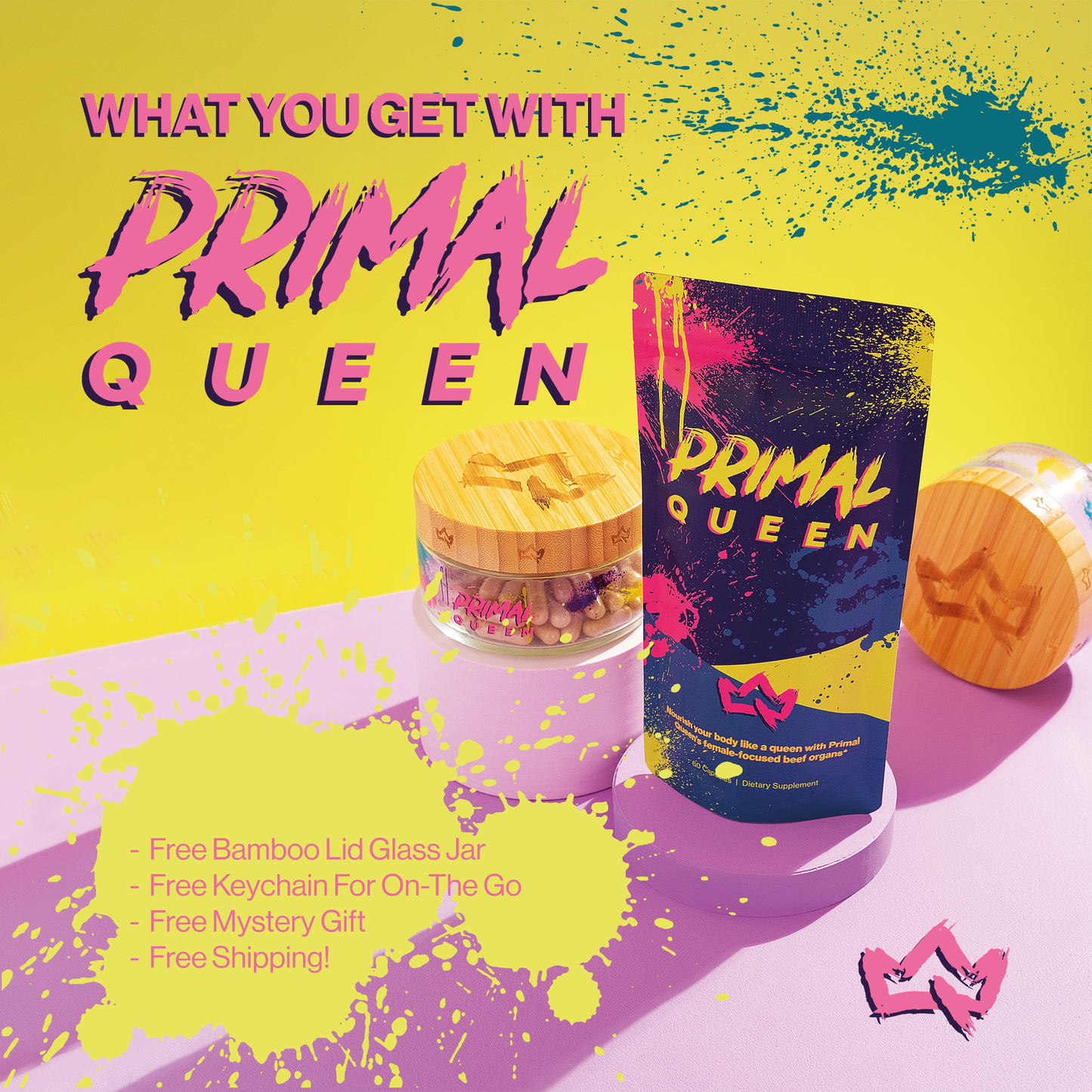 Primal Queen Beef Organ Superfoods Starter Kit - 30 Servings