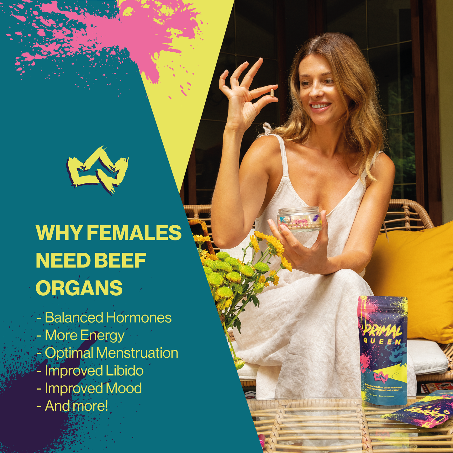 Primal Queen Beef Organ Superfoods Starter Kit - 30 Servings