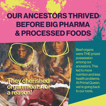 Primal Queen Beef Organ Superfoods Starter Kit - 30 Servings
